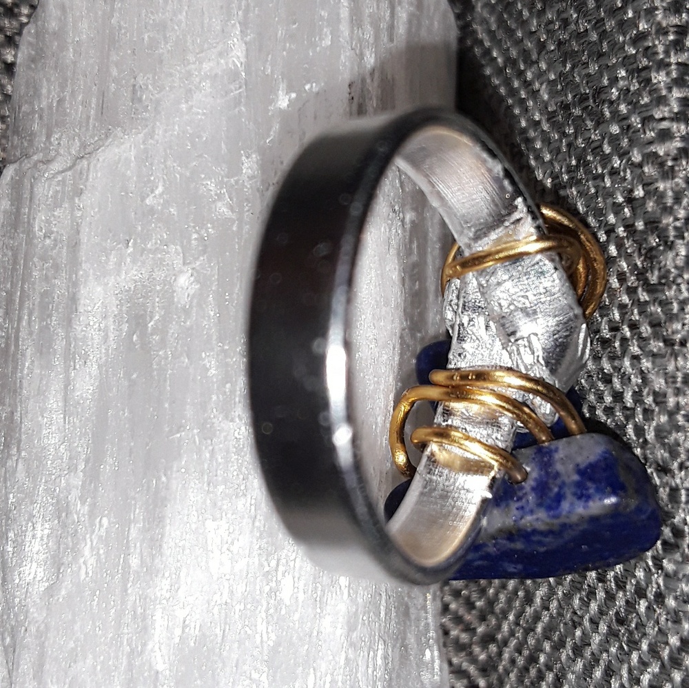 Handmade Lapis lazuli Ring